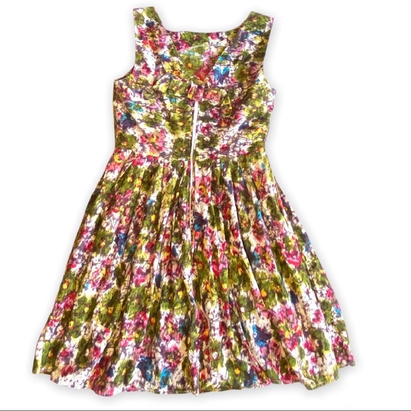 Bar III | 💎 Abstract Floral Fit and Flare Mini Dress. - Picture 8 of 12